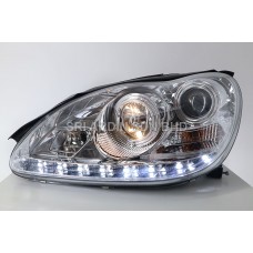 Mercedes S Class W220 Chrome Projector Headlamp w LED